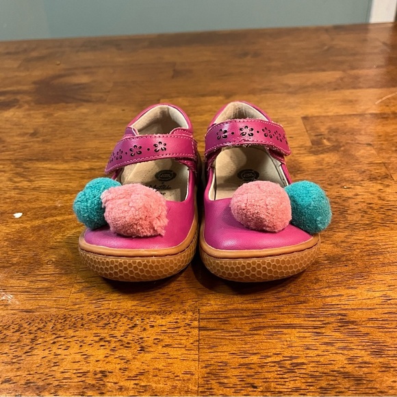 Livie & Luca + Matilda Jane magenta purple mary Jane’s pink blue Pom Pom size 6 - Picture 4 of 11